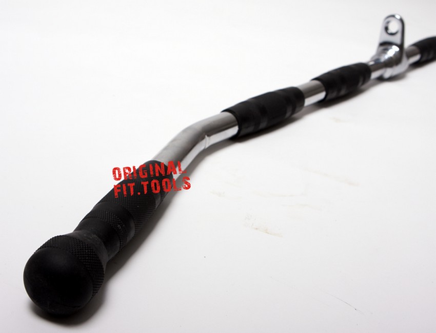 Рукоятка для тяги за голову Original Fit.Tools FT-MB-48-RLB 122см | Premium Fitness
