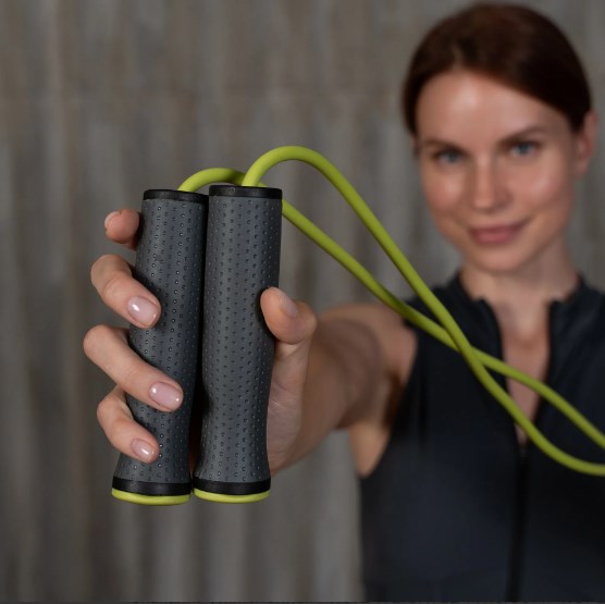 Скакалка утяжеленная PRCTZ WEIGHTED P.V.C. JUMP ROPE, 275 см PF2385