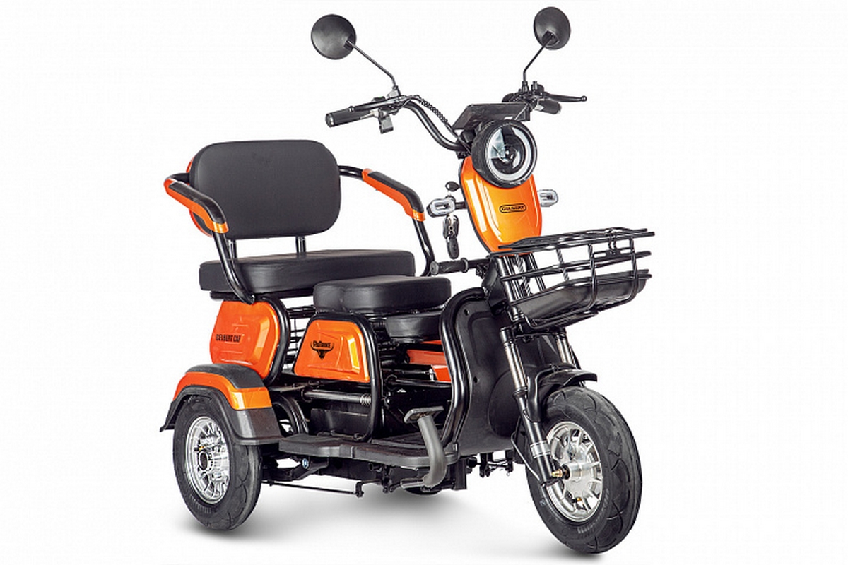 Электротрицикл 48V/60V 600Вт RuTrike Gelbert Caf 0000131-30