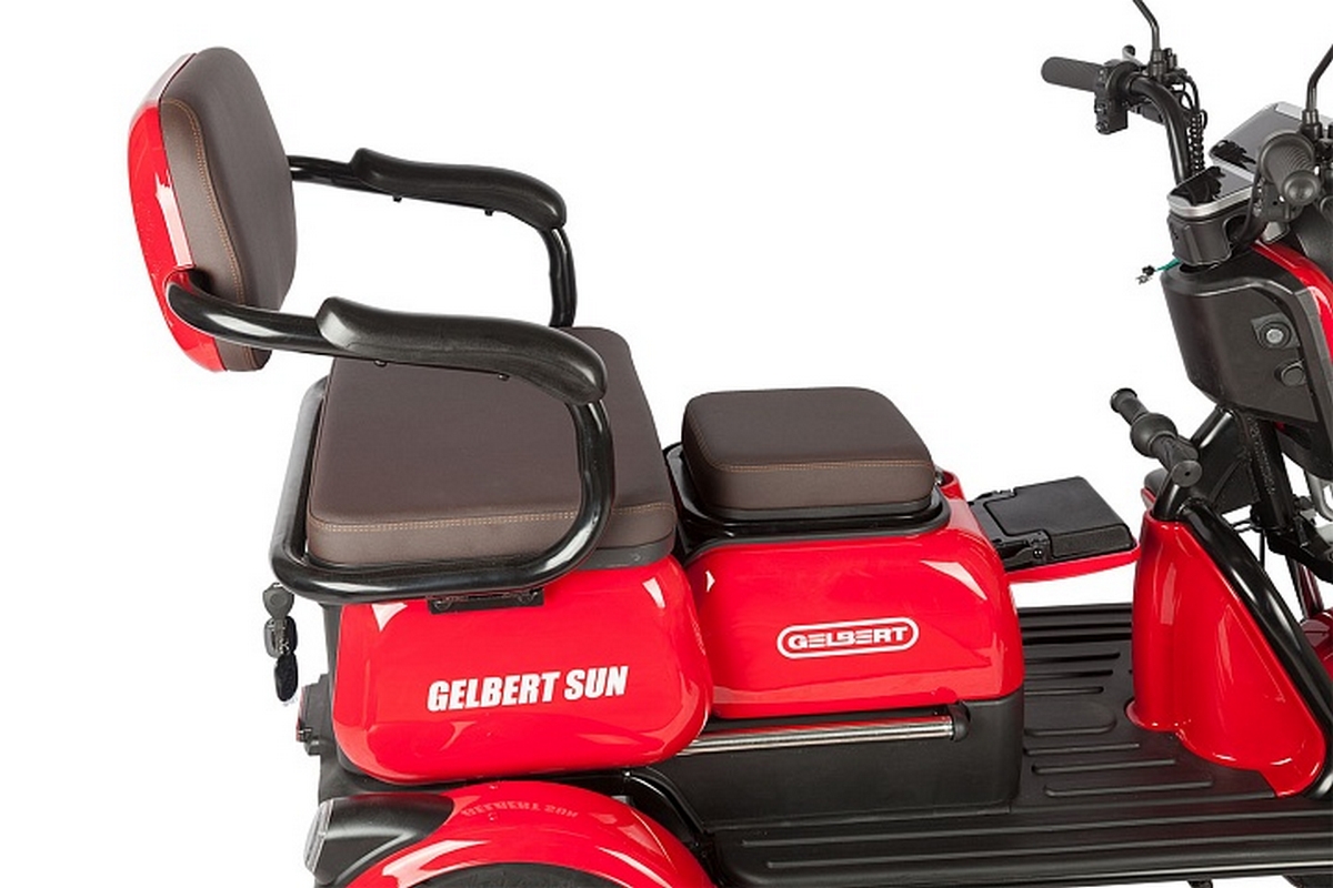 Электротрицикл 48V/60V 650Вт RuTrike Gelbert Sun 0000271