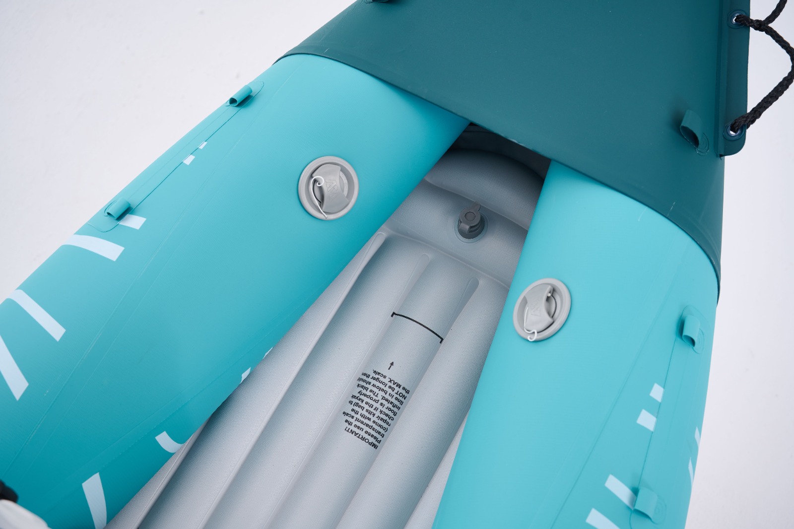Надувная байдарка Kayak Glider-475 475x83х42см, 3 весла, 3 сиденья, киль, до 230кг Aqua Marina Glider-475 PA-25GD03