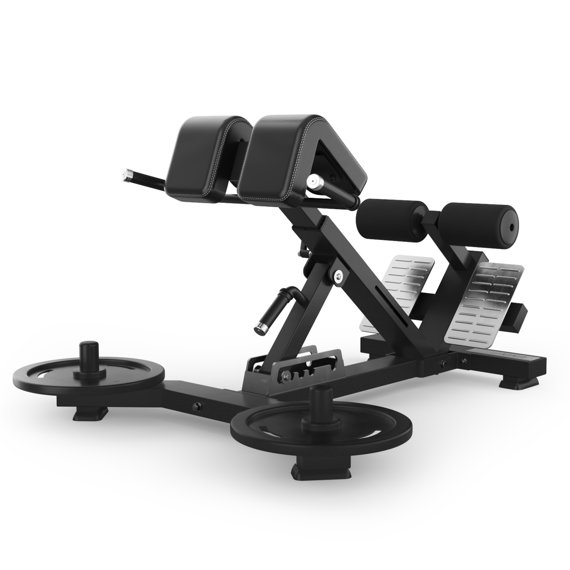 Гиперэкстензия и скамья для пресса 2 в 1 UnixFit UC-1631B | Premium Fitness