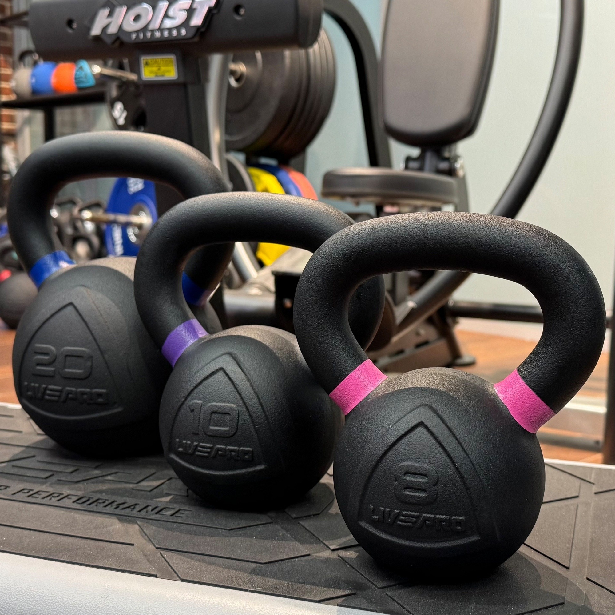 Чугунная гиря 8кг Live Pro Kettlebell LP8049-08