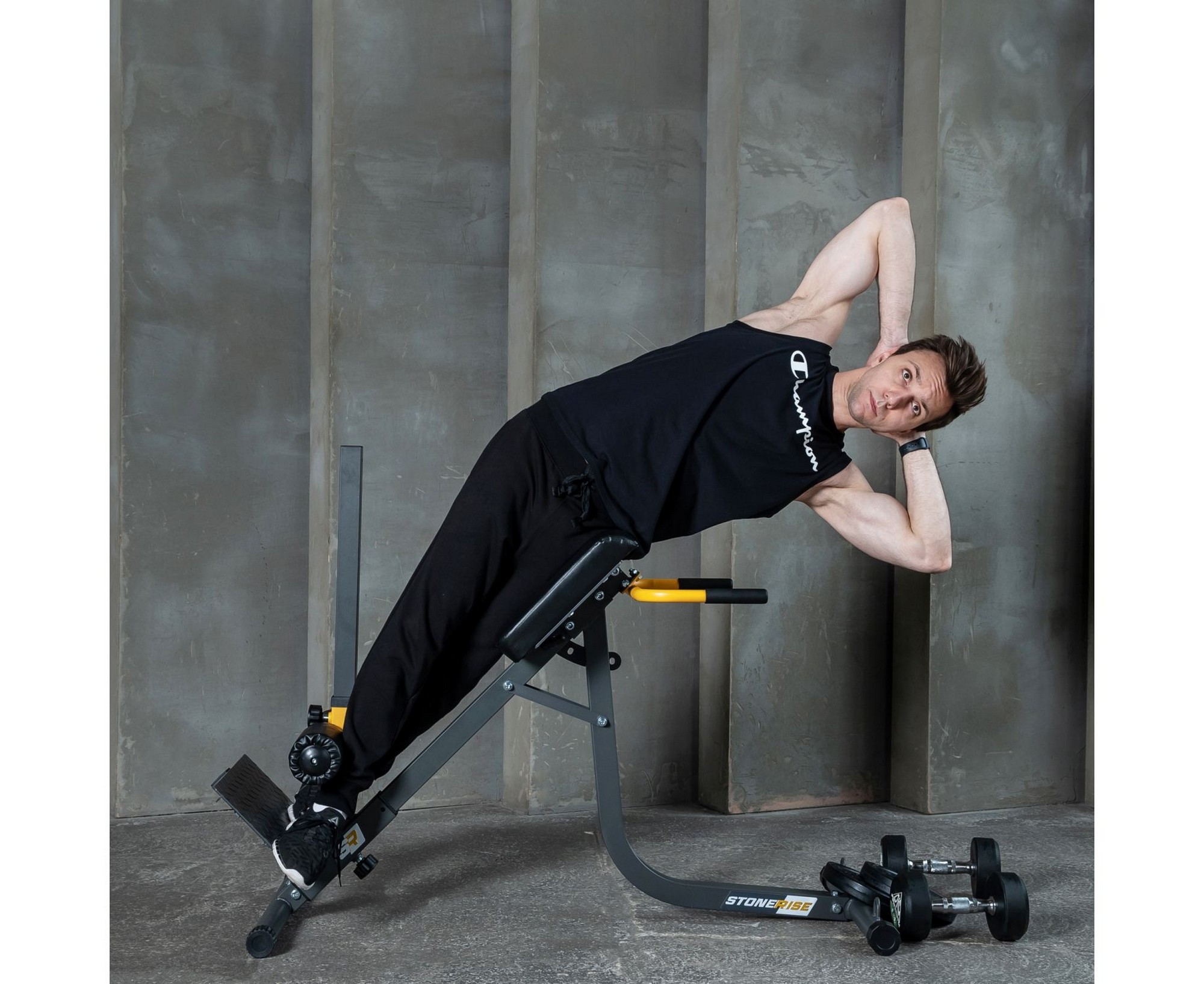 Гиперэкстензия Stonerise HypeRise SUB874 | Premium Fitness