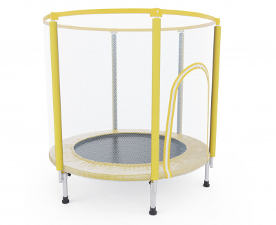 Батут детский, 40" с сеткой DFC FOLDING TKIDS40Y желтый