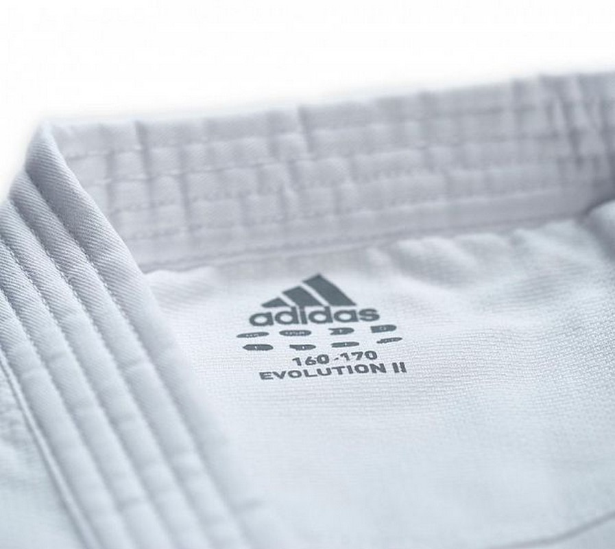 Кимоно для дзюдо подростковое Adidas Evolution II J250EK белое