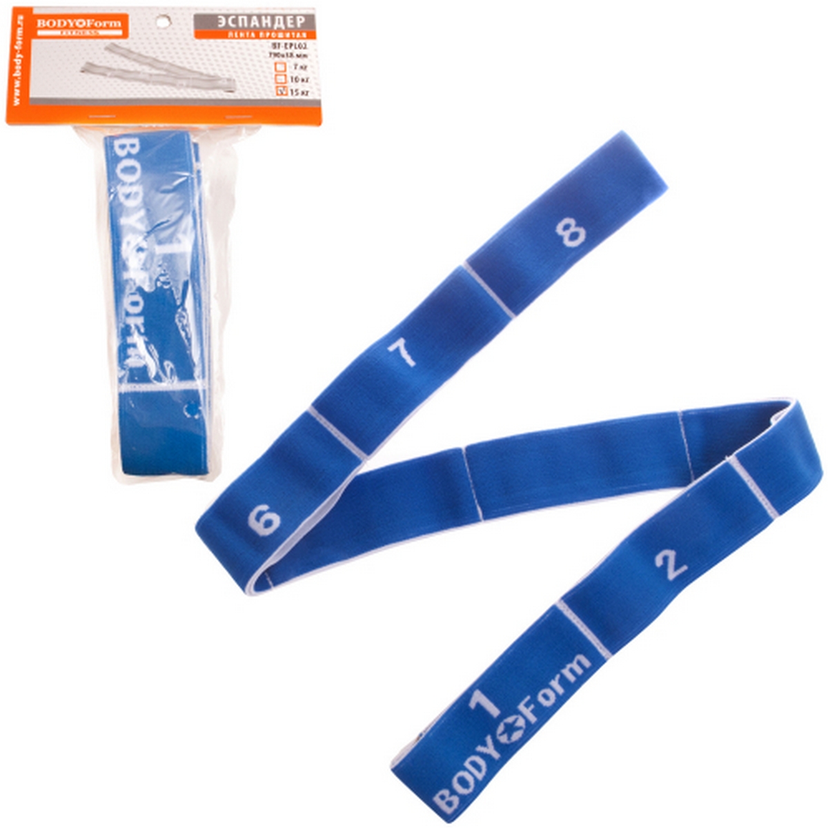 Эспандер 15 kg Body Form BF-EPL02 Blue