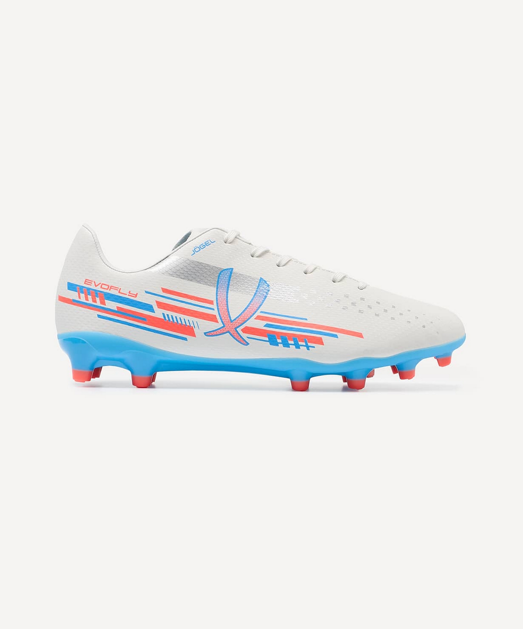 Бутсы футбольные Jogel Evofly FG Talant White\blue