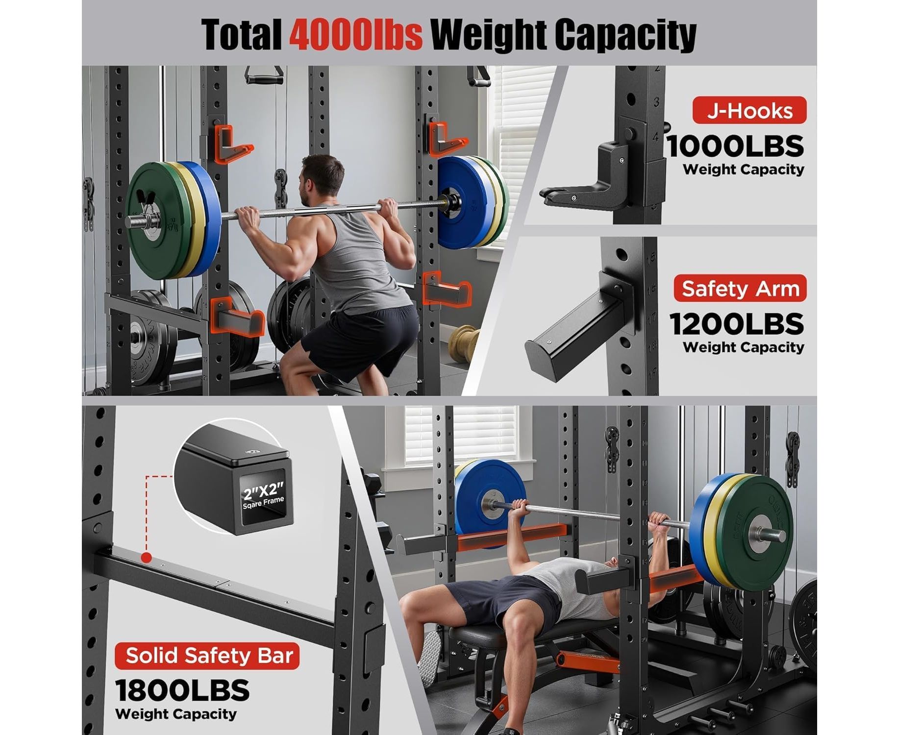 Силовая рама многофункциональная DFC D026 | Premium Fitness
