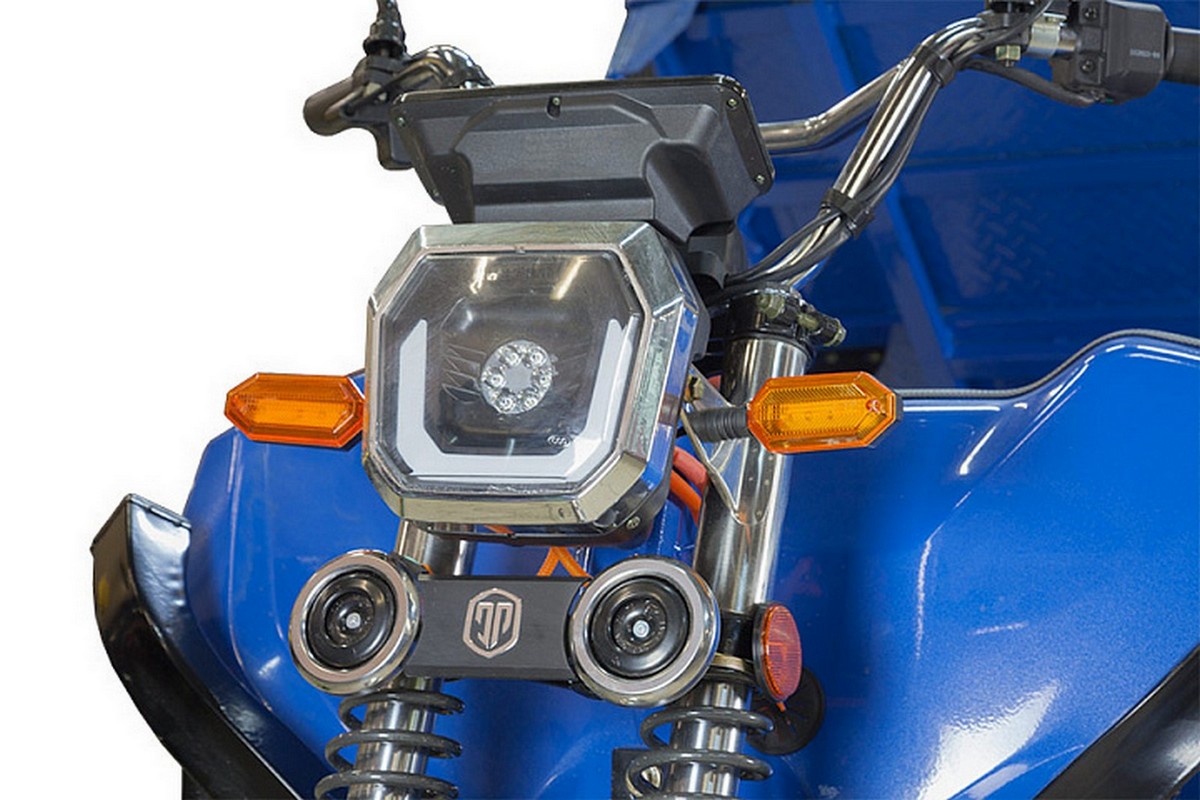 Грузовой электрический трицикл RuTrike D5 1700 гидравлика (60V1200W) 024732-2799 темно-синий матовый
