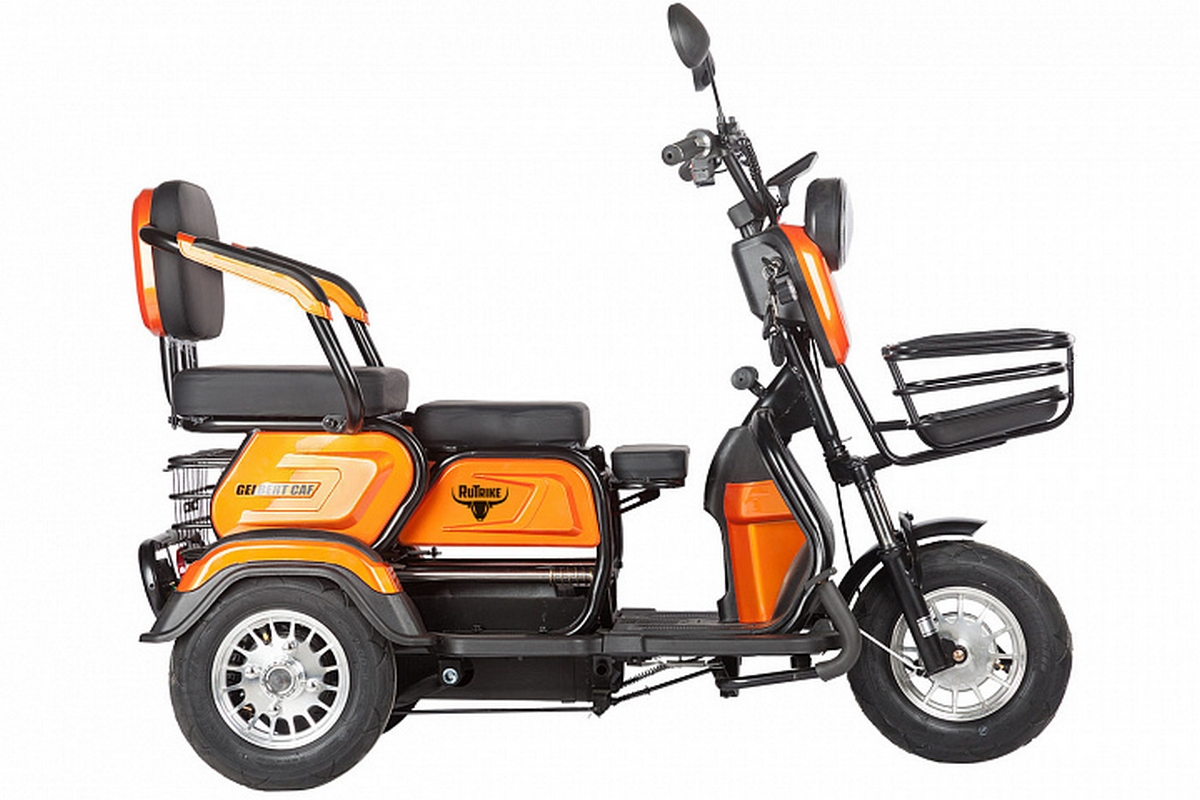 Электротрицикл 48V/60V 600Вт RuTrike Gelbert Caf 0000131-30