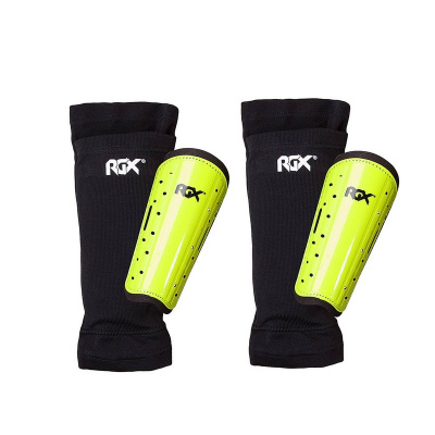 Футбольные щитки RGX RGX-8400 Черный/Лайм