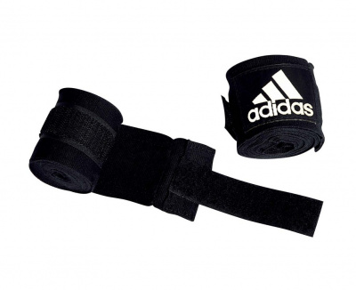 Бинты эластичные Adidas Boxing Crepe Bandage черный