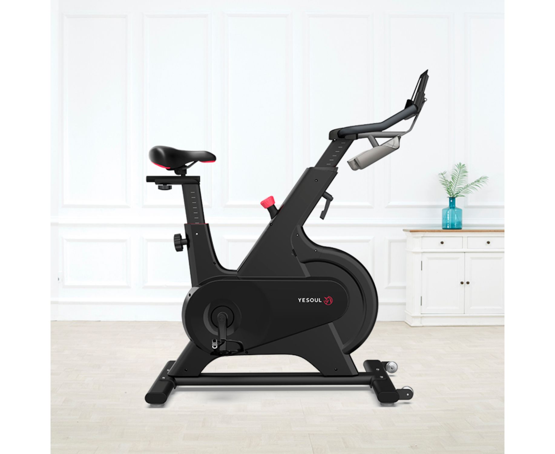 Велотренажер DFC Yesoul Smart M1 BLACK с пульсометром