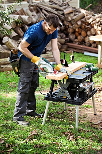 Складной верстак на металлических опорах Workbench