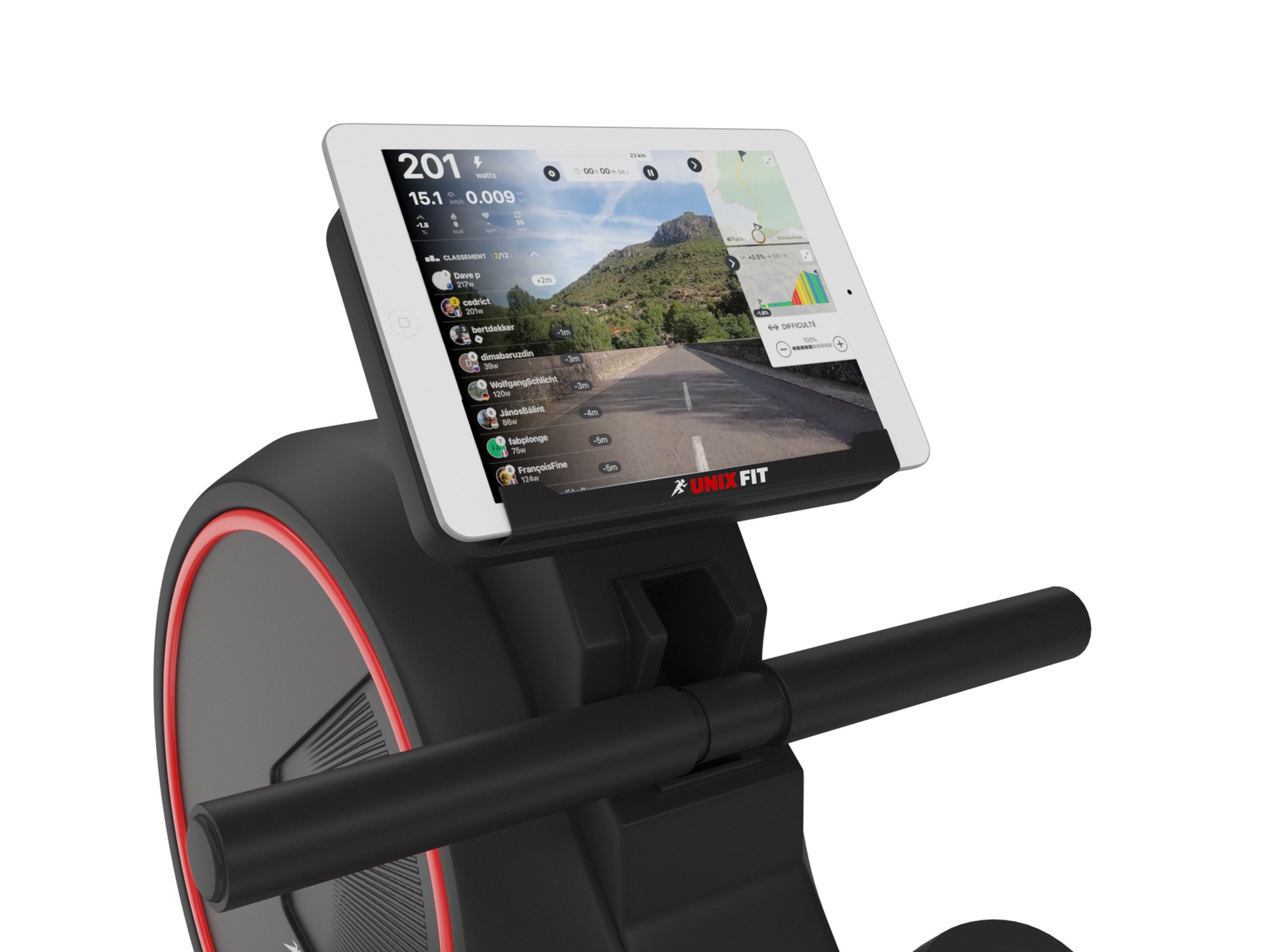 Гребной тренажер UnixFit Techno Rower 410 RMTF410