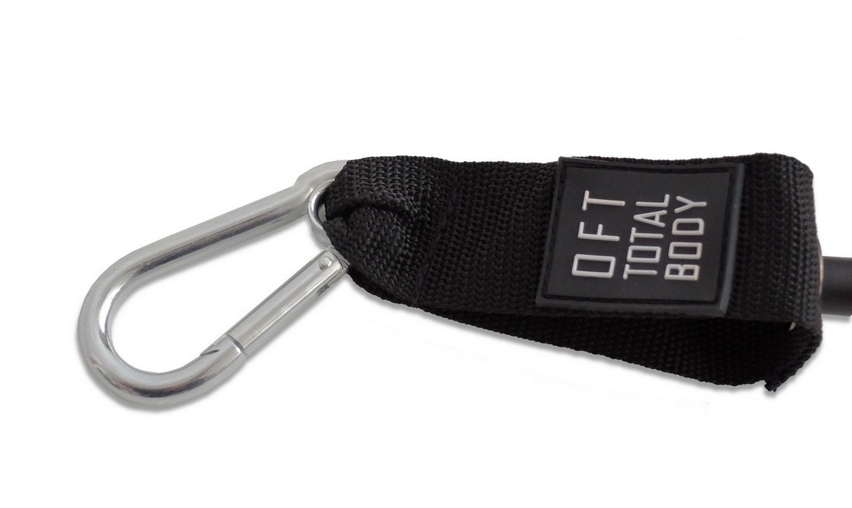 Эспандер Original Fit.Tools из натурального латекса с карабинами, сопротивление 15 lbs FT-ULTX-15