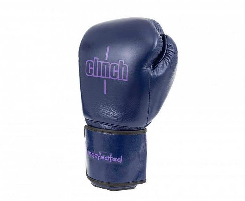 Перчатки боксерские Clinch Undefeated C161 темно-синий