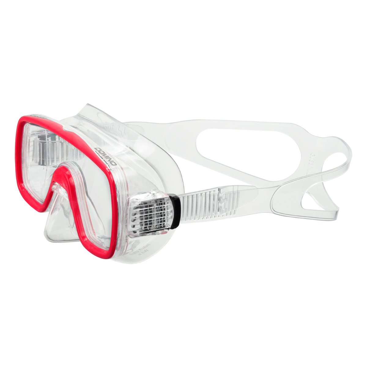 Маска для плавания Salvas Domino Md Mask CA140C1TRSTH красный