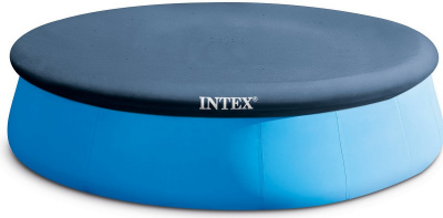 Тент для круглого бассейна надувного d396см Intex 28026