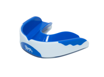 Капа 1-челюстная Lonsdale Lion Guard 160069 BL/WHT синий\белый