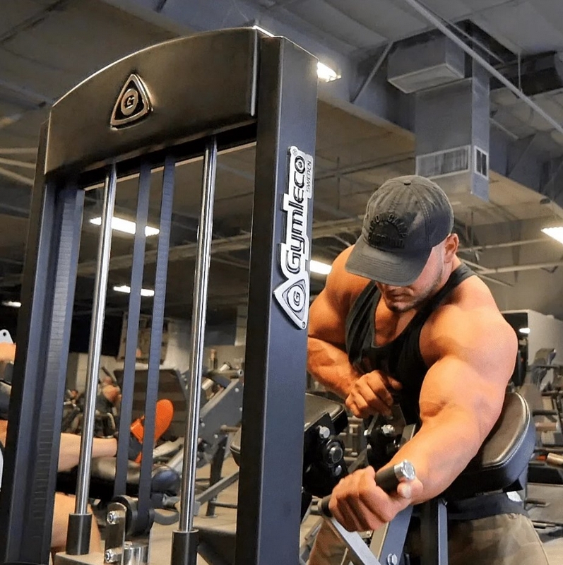 Gymleco 350 Бицепс сидя | Premium Fitness