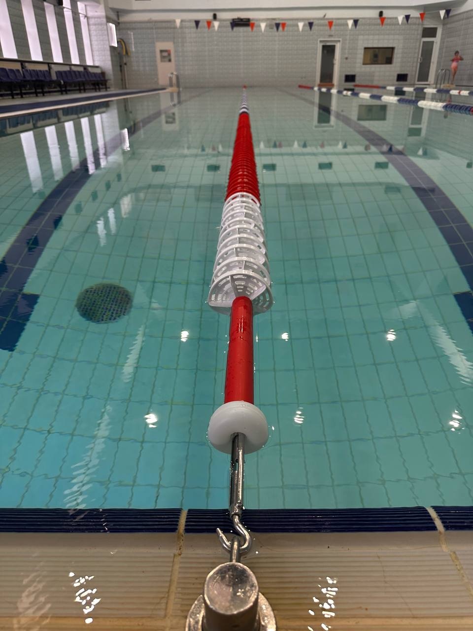 Разделительная дорожка для бассейна d 125 мм 50м Aquamania