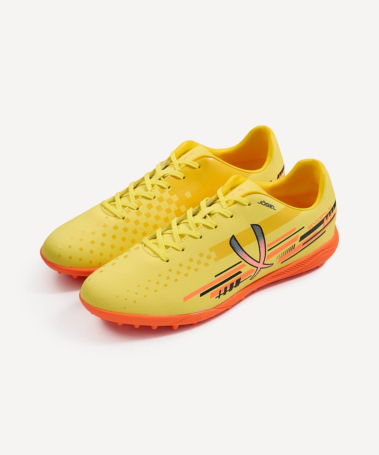 Бутсы многошиповые Jogel Evofly TF Talant Yellow\orange