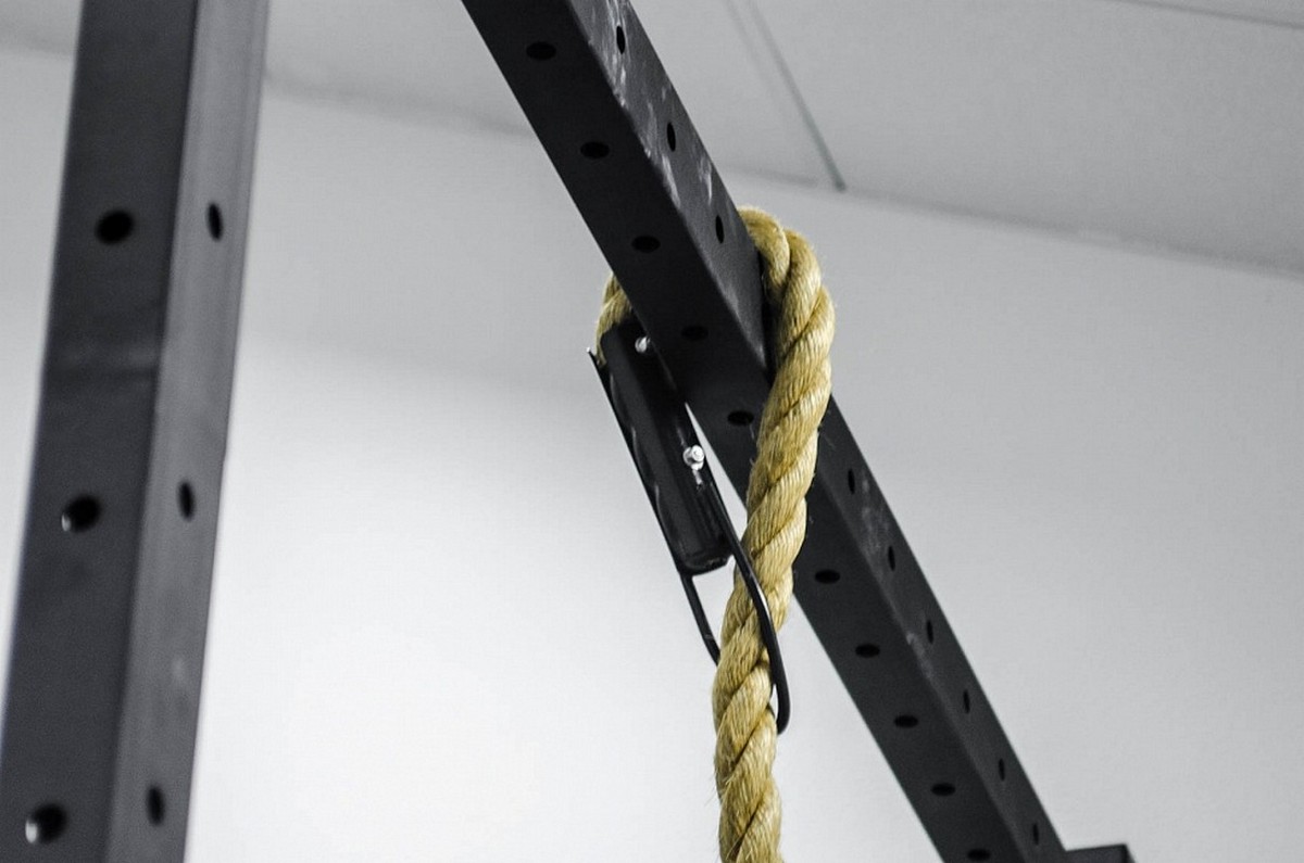 Канат для лазания YouSteel D38мм, волокно Sisal, длина 6 м