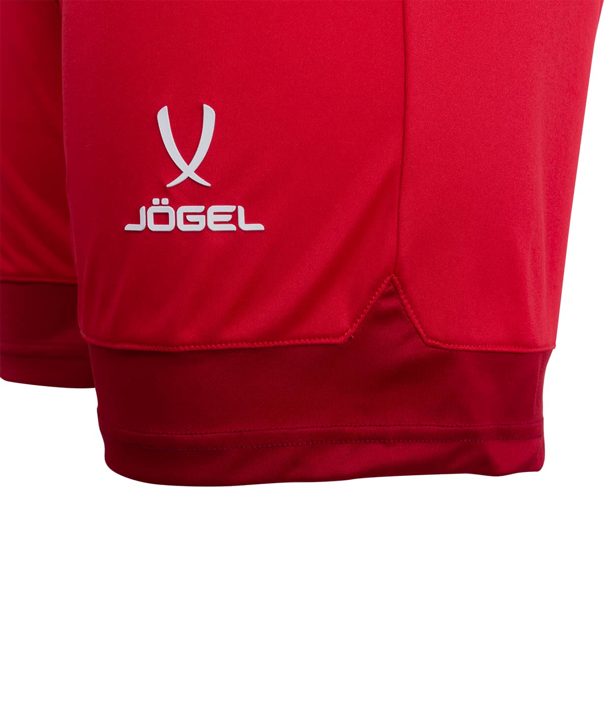 Шорты игровые Jogel DIVISION PerFormDRY Union Shorts, красный/темно-красный/белый