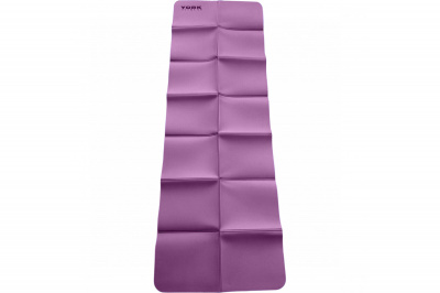 Коврик ТПЕ Складной в сумке 183x61x0.4см York Fitness E43887 фиолетовый