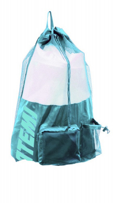 Мешок-сетка с карманами для инвентаря Atemi Multi pocket swim bag BSMPS1GR бирюзовый