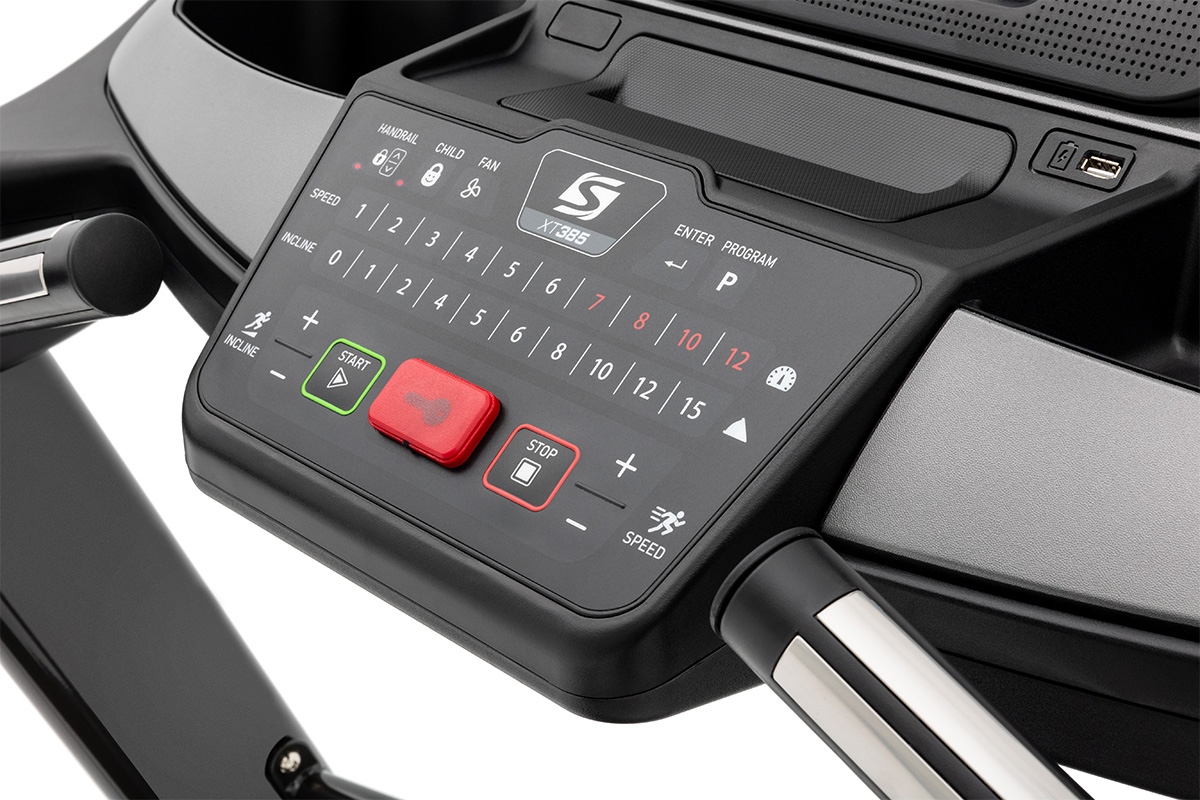 Беговая дорожка SPIRIT XT385 Black