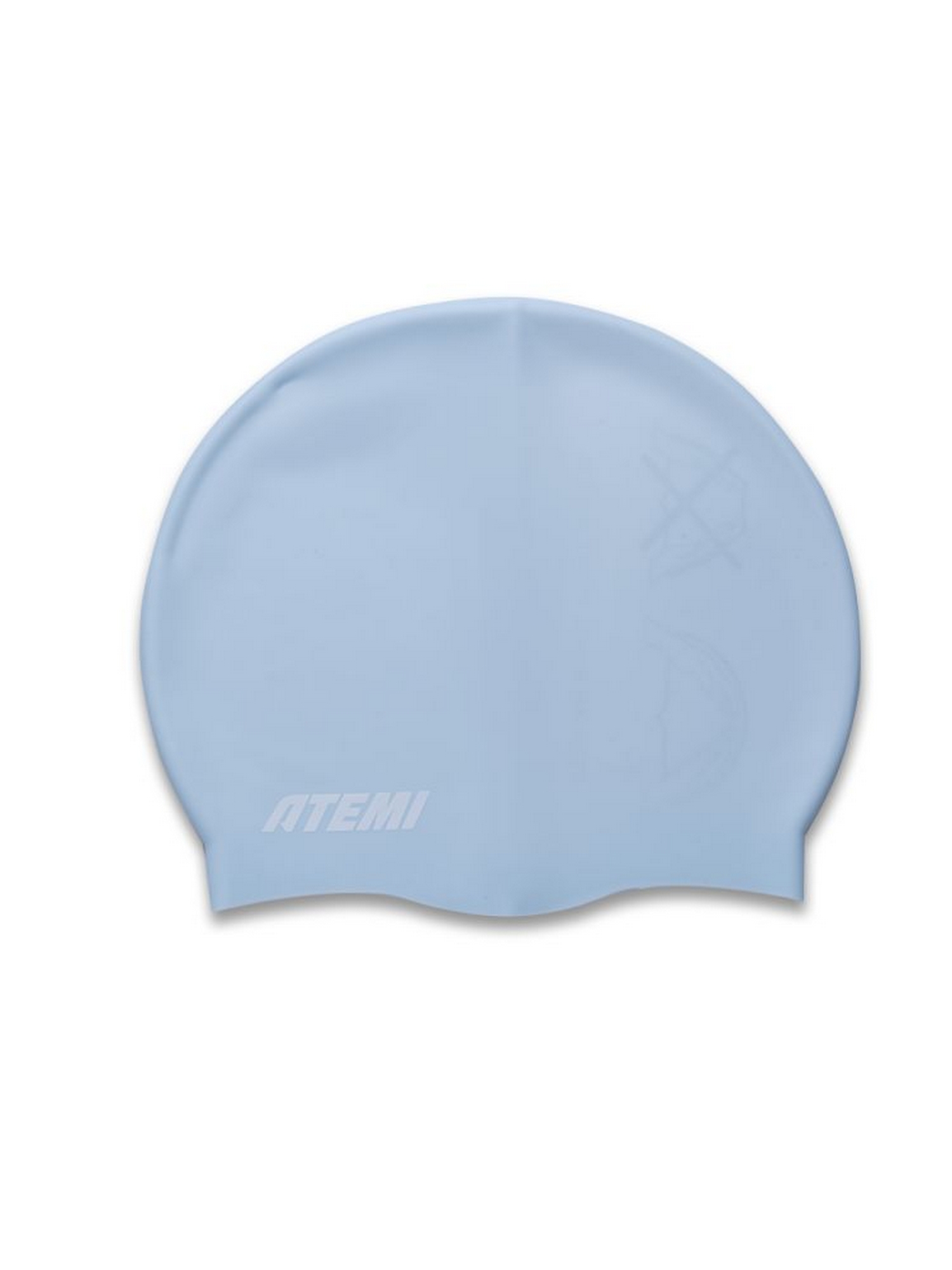 Шапочка для плавания Atemi kids silicone cap Light blue KSC1LBE голубой