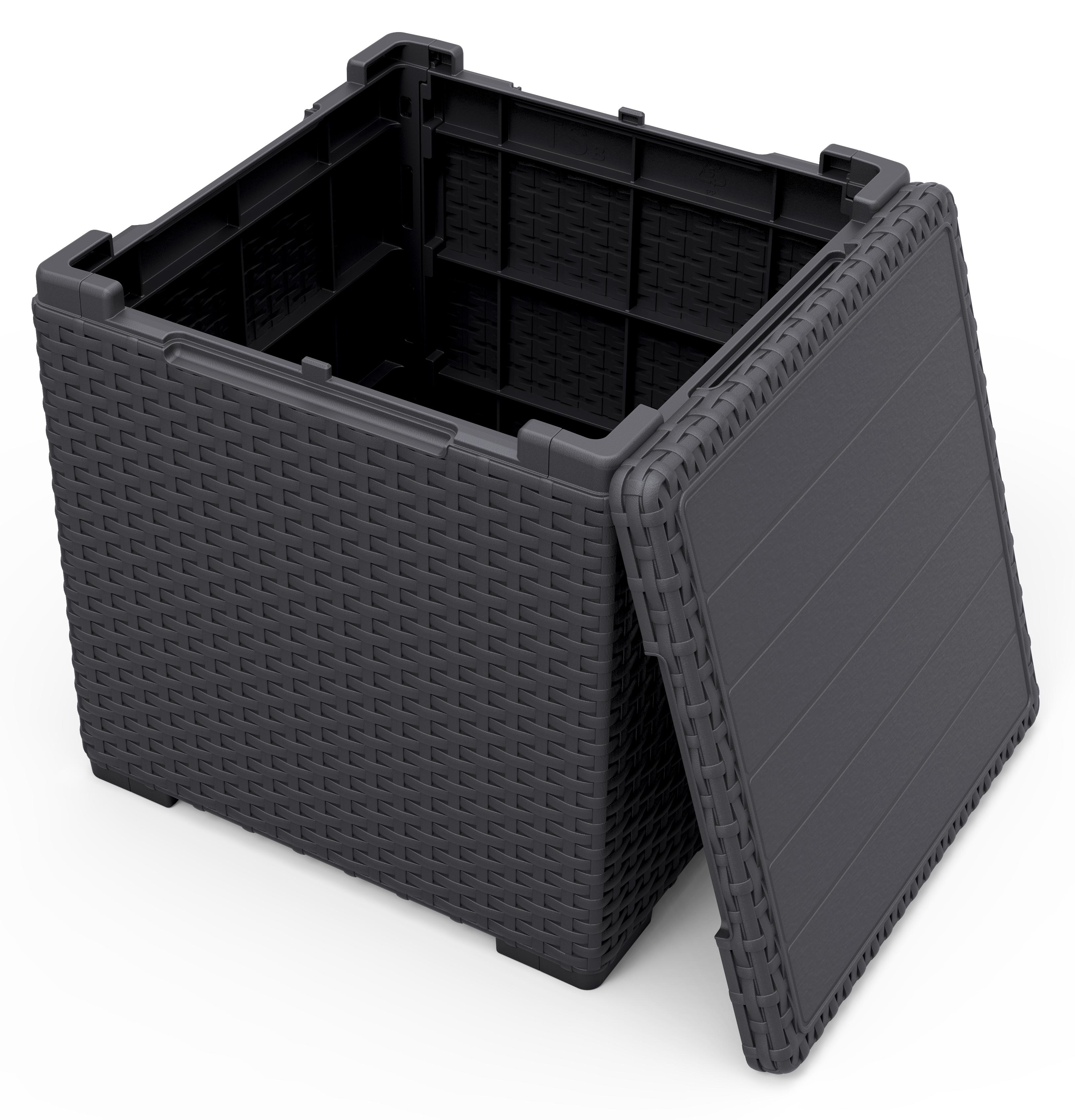 Стол с хранением, графит Vigo storage box