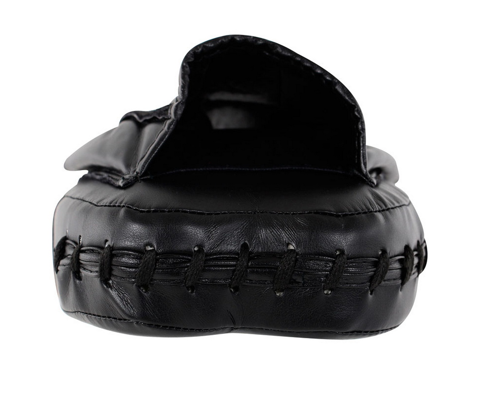 Лапы Adidas Short Focus Mitts черно-золотые adiMP02
