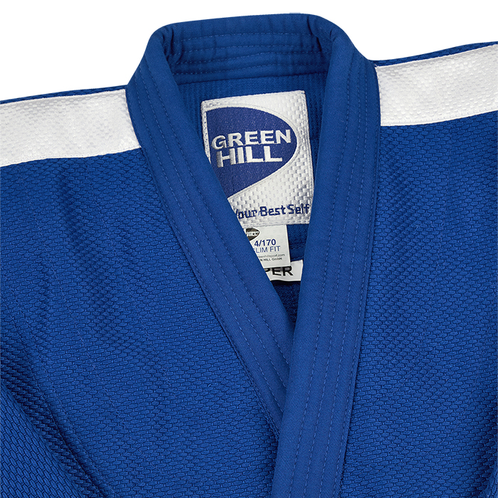 Кимоно Дзюдо Green Hill Super одобрено IJF JSS-10212 , синее