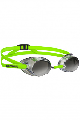 Стартовые очки Mad Wave Racer SW mirror M0455 02 0 10W зеленый
