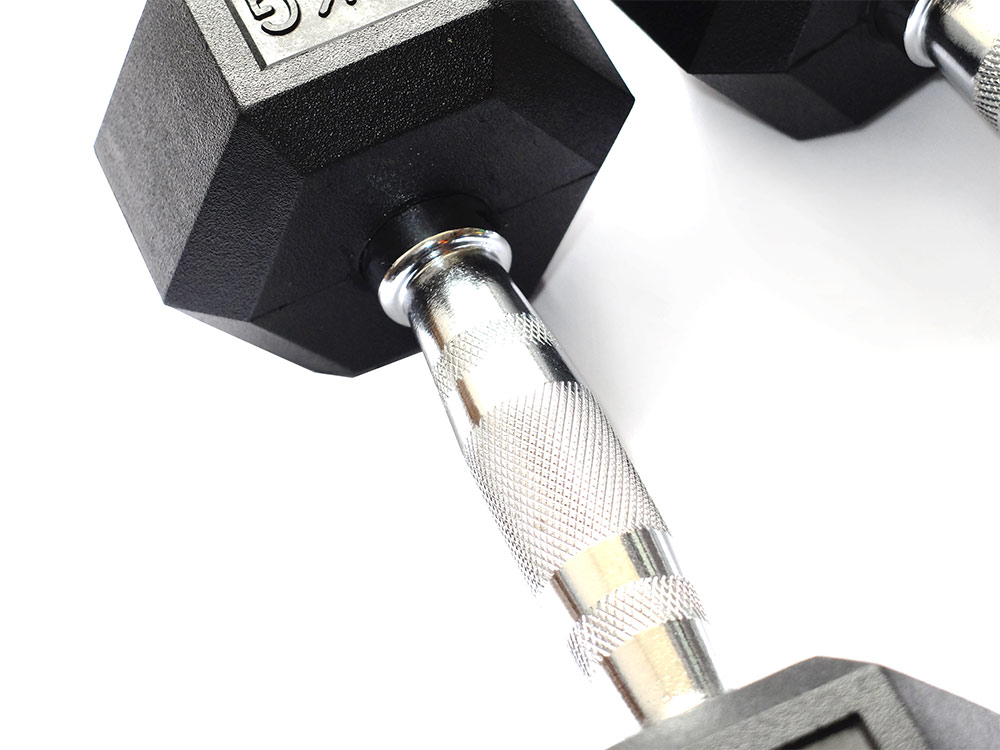 Гантель гексагональная 27,5кг Original Fit.Tools FT-HEX-27,5