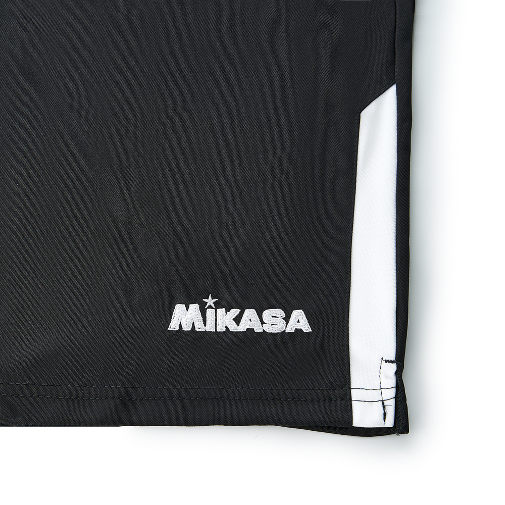 Шорты волейбольные мужские, 100% полиэстер Mikasa MT298-046 черно-белый
