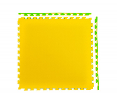 Будо-мат, 100x100 см, 20 мм DFC 12278 желто-зеленый