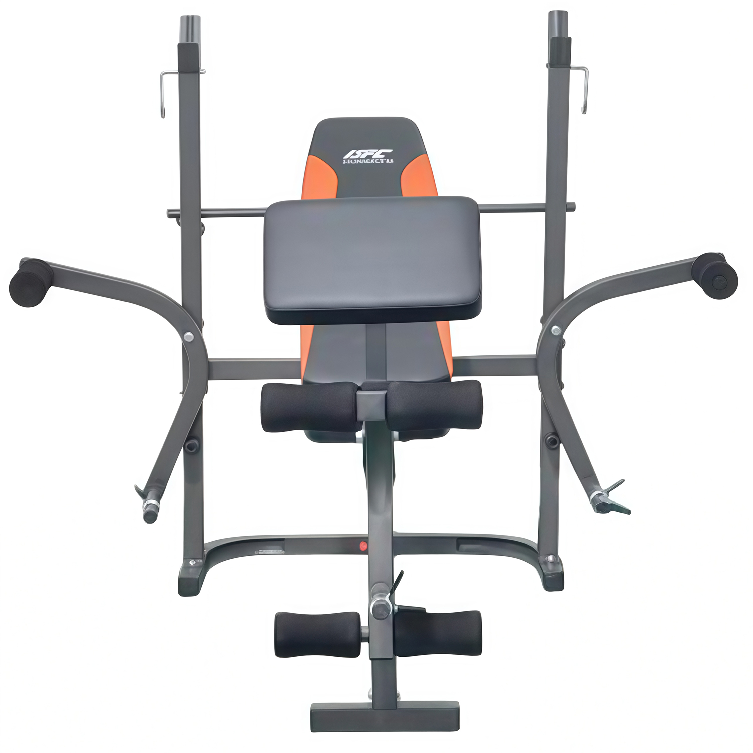 Скамья со стойками под штангу с опциями DFC D126 | Premium Fitness