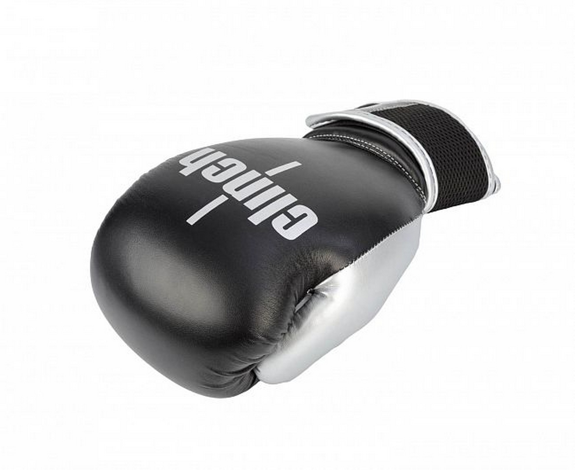 Перчатки боксерские Clinch Aero 2.0 C136 черно-серебристый