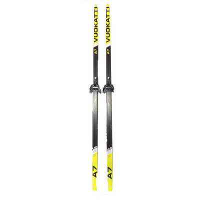 Лыжный комплект Vuokatti 75мм Step Black\Yellow