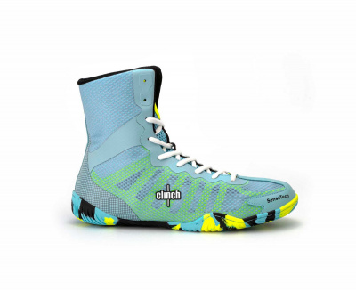 Боксерки Clinch Speed Pro C421 светло-синий