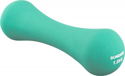 Гантель 1,5кг Sundays Fitness IR92004-D 6062984 бирюзовый