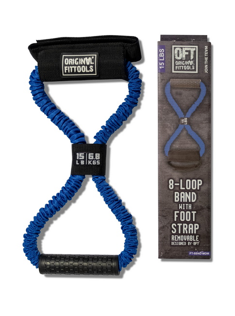Эспандер-восьмерка Original Fit.Tools среднее сопротивление FT-8BND-MDM