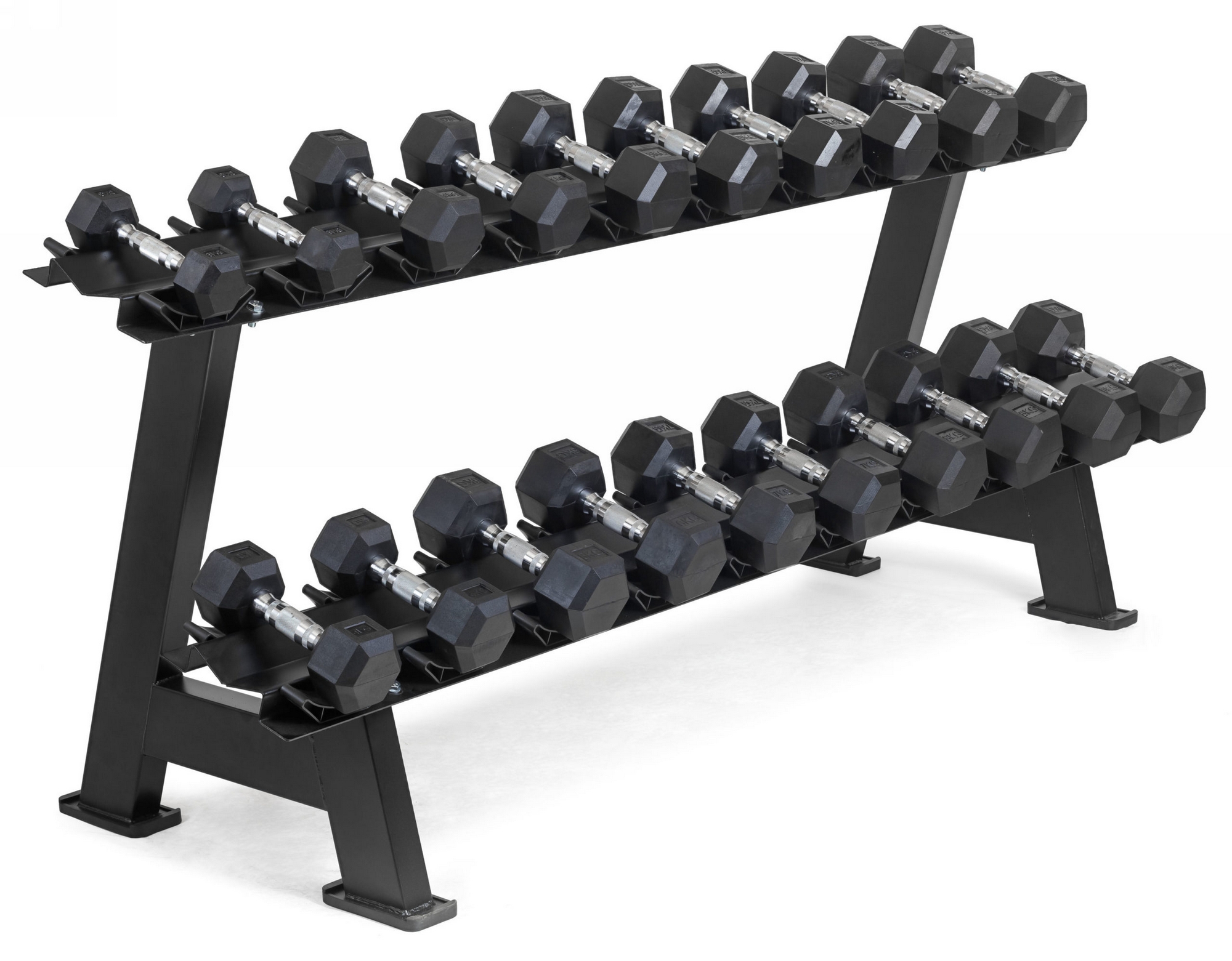 Стойка для гантелей на 10 пар VictoryFit VF-D4024 | Premium Fitness
