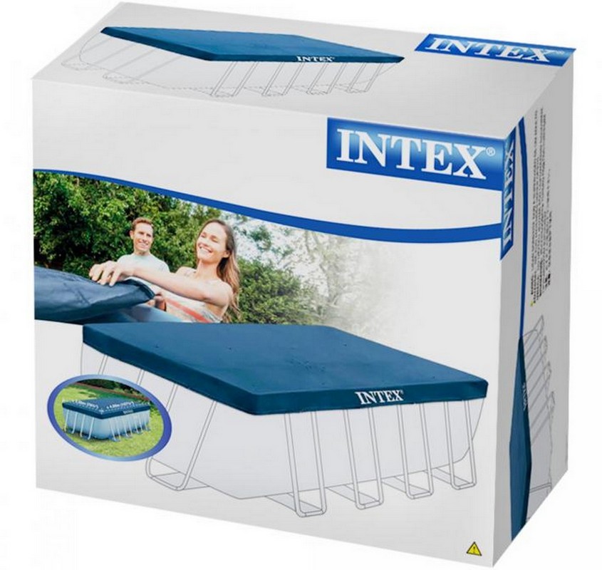 Тент для прямоугольного бассейна 400х200см Intex 28037