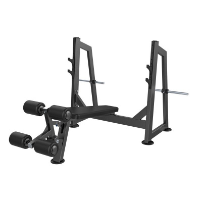 Скамья-стойка для жима под углом вниз DHZ U3041 | Premium Fitness